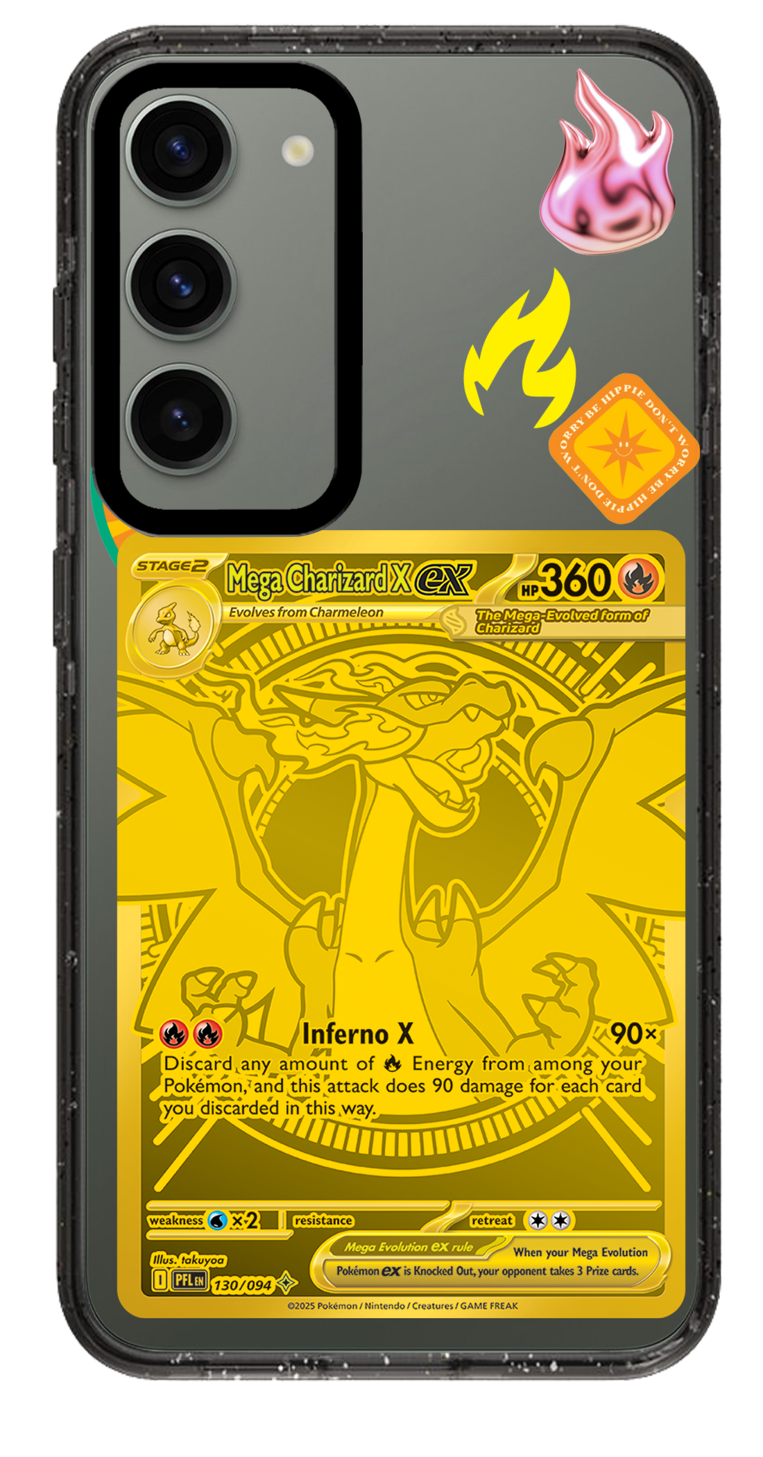 PixVoices rendered material preview - 3885 - Clear Black Samsung Case