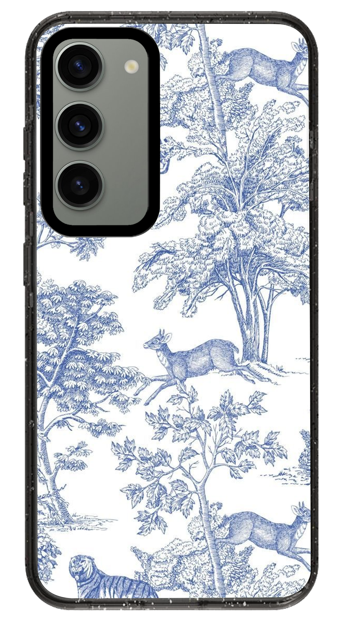 PixVoices rendered material preview - 3848 - Clear Black Samsung Case