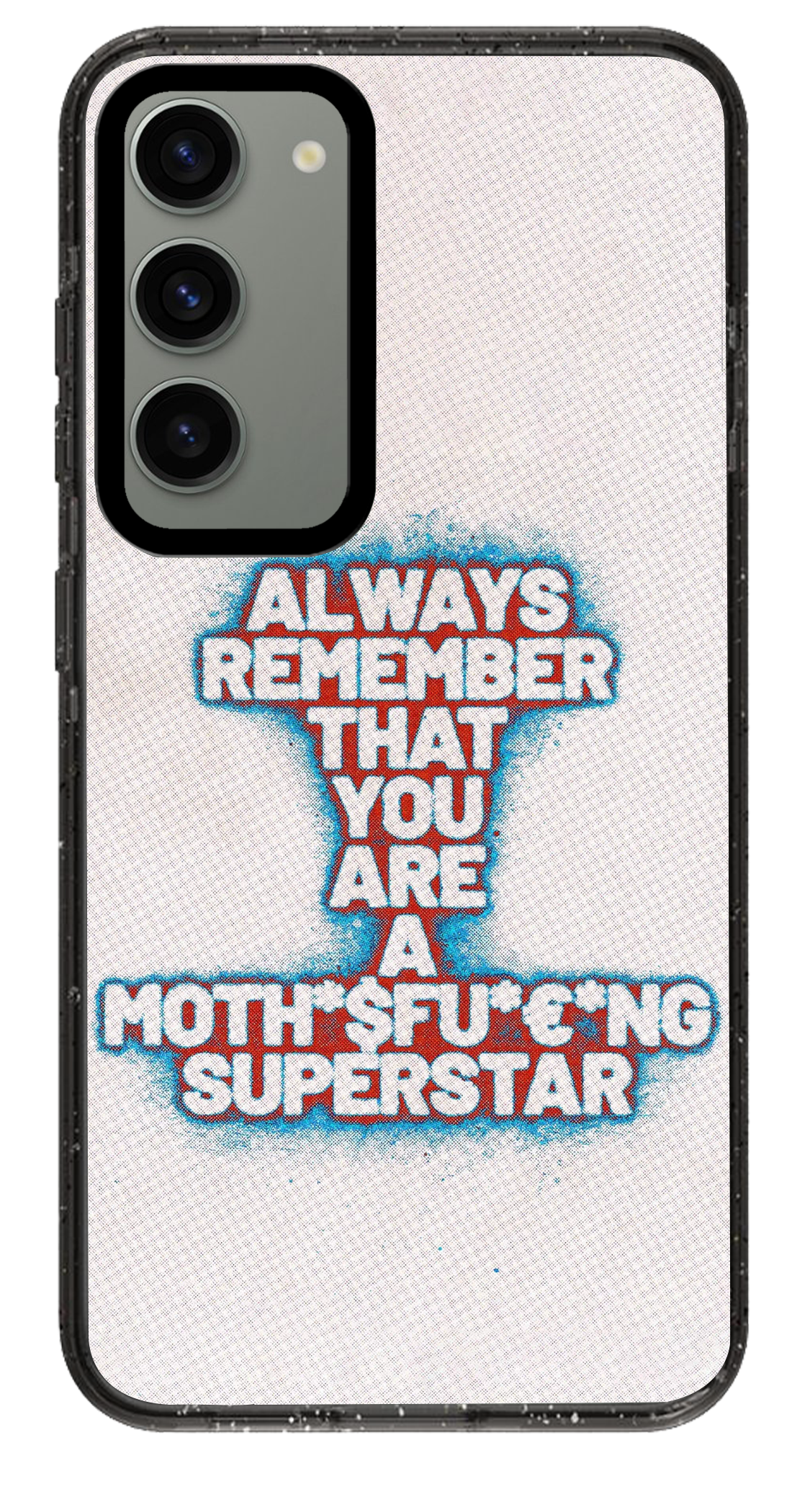 PixVoices rendered material preview - 3121 - Clear Black Samsung Case