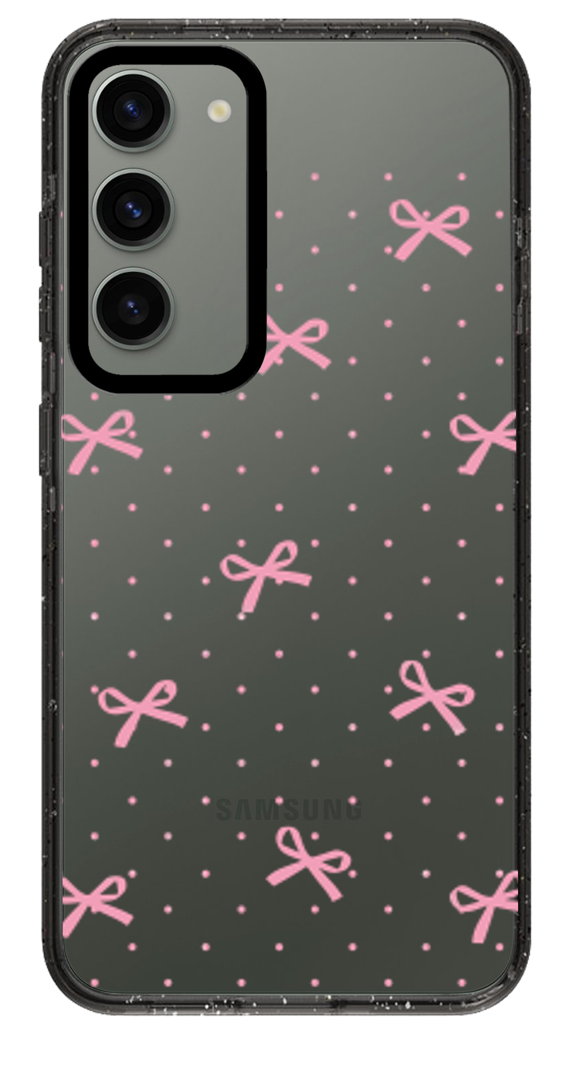 PixVoices rendered material preview - 2786 - Clear Black Samsung Case
