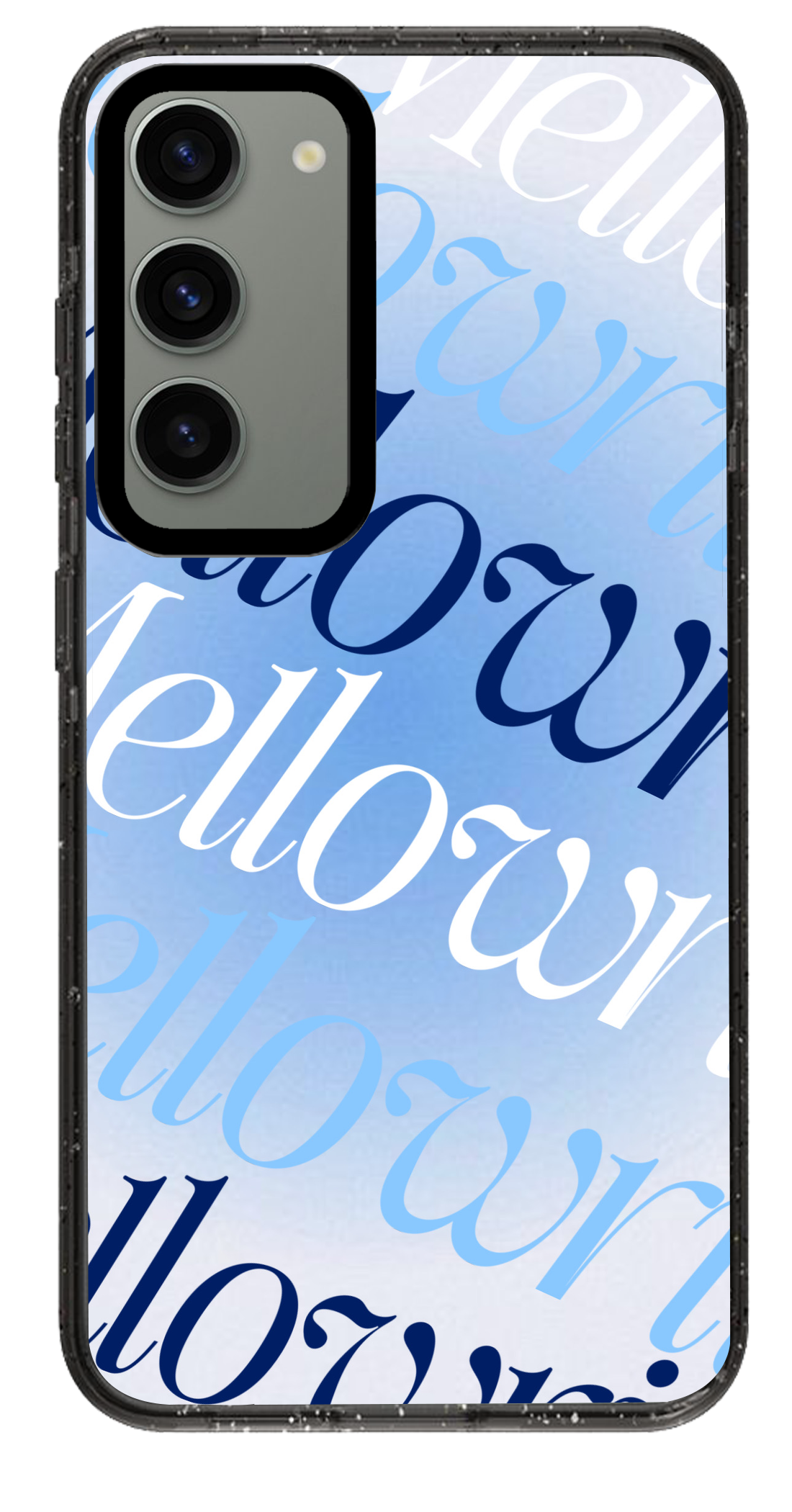 PixVoices rendered material preview - 1842 - Clear Black Samsung Case