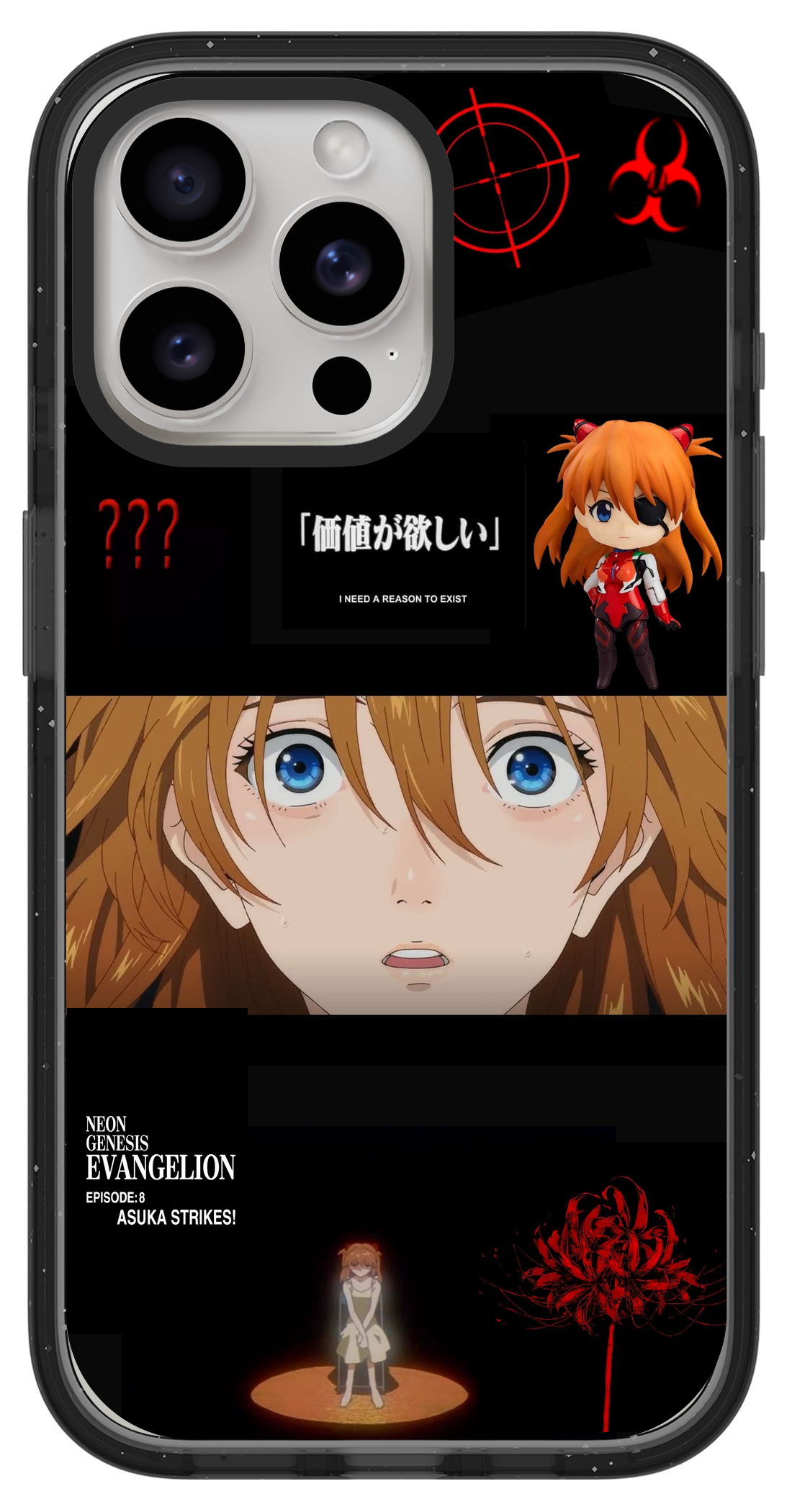 PixVoices rendered material preview - 5015 - Clear Black Impact Case