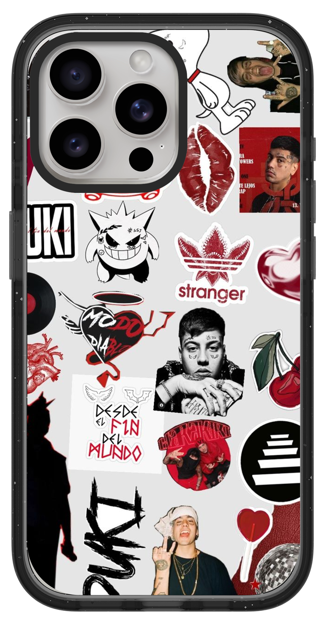 PixVoices rendered material preview - 5076 - Clear Black Impact Case