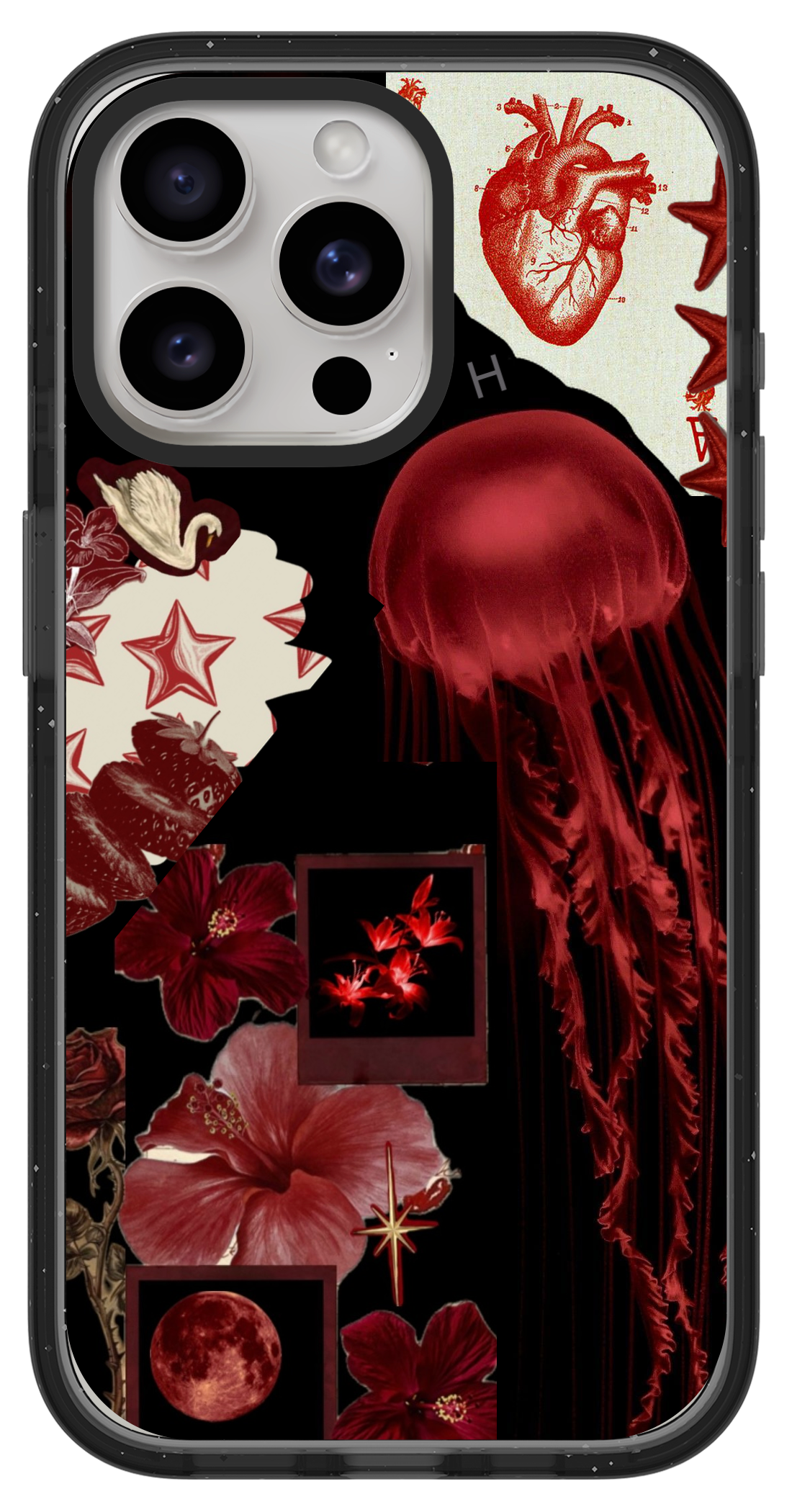PixVoices rendered material preview - 5077 - Clear Black Impact Case