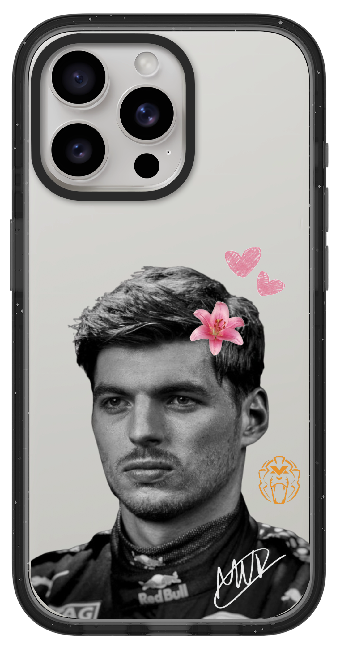 PixVoices rendered material preview - 5084 - Clear Black Impact Case