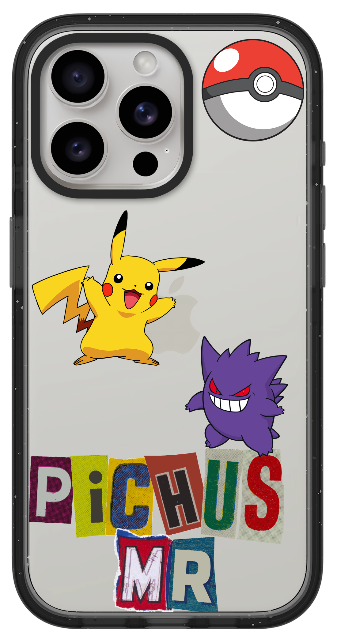 PixVoices rendered material preview - 5128 - Clear Black Impact Case
