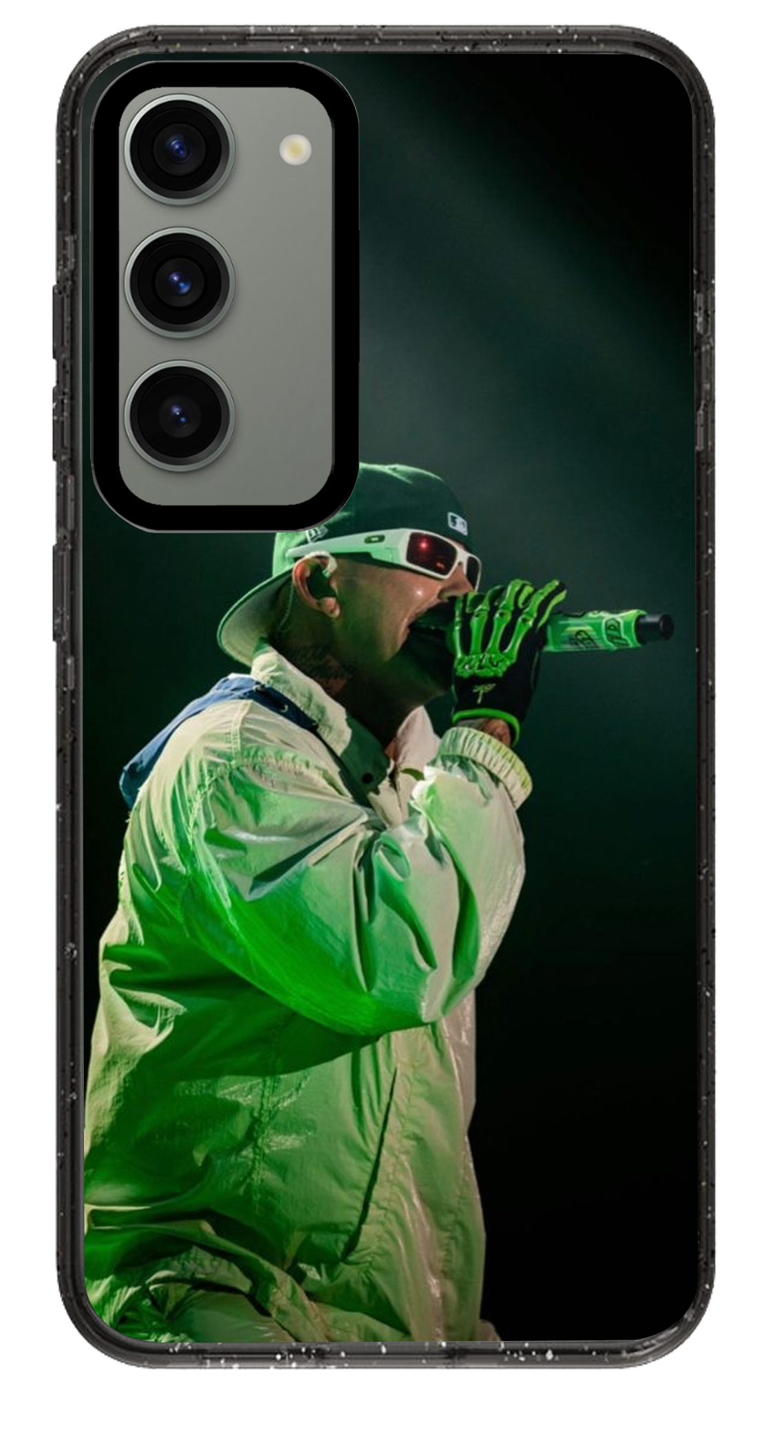 PixVoices rendered material preview - 5169 - Clear Black Samsung Case