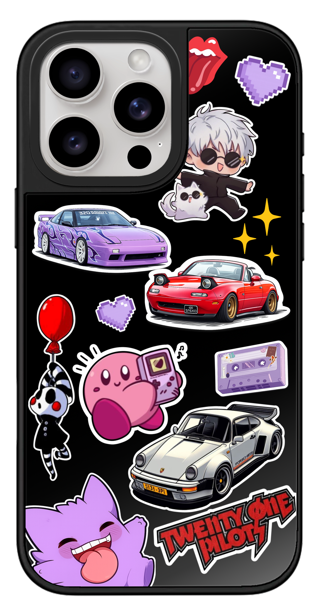 PixVoices rendered material preview - 5212 - Black Mirror Case