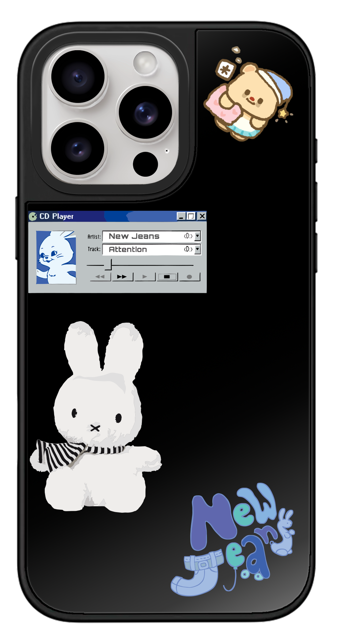 PixVoices rendered material preview - 5229 - Black Mirror Case