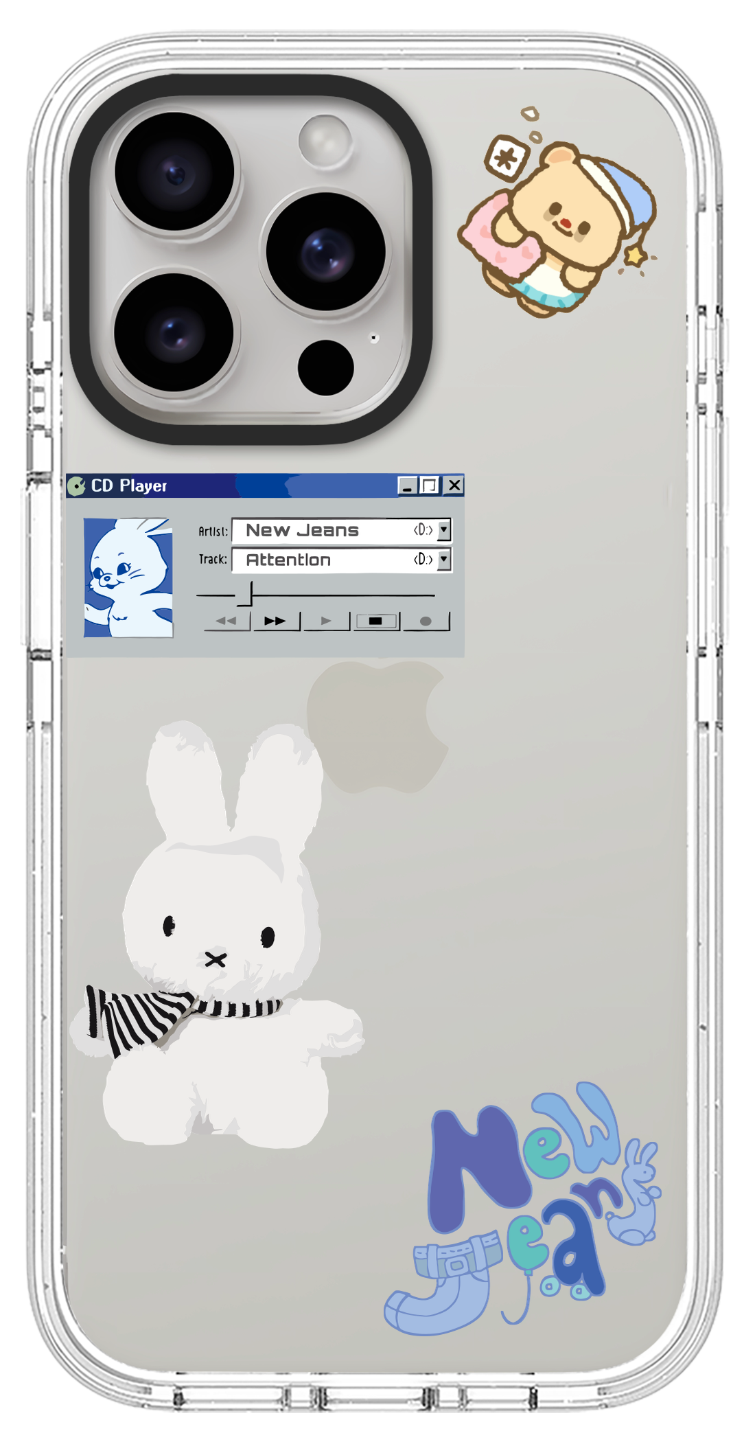 PixVoices rendered material preview - 5229 - Pearl White Impact Case