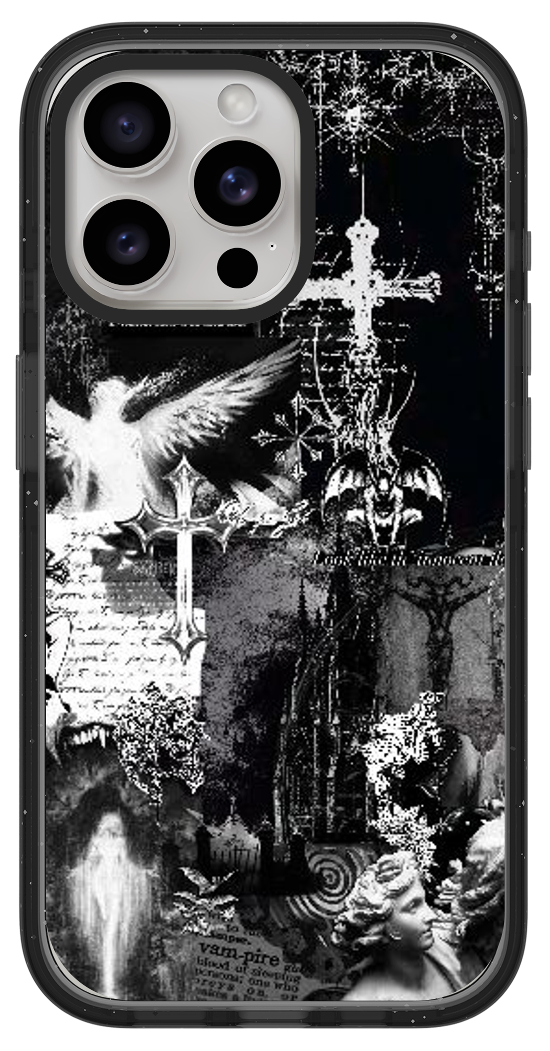 PixVoices rendered material preview - 5265 - Clear Black Impact Case