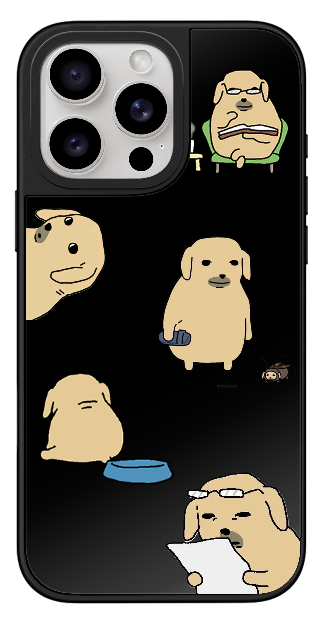PixVoices rendered material preview - 5278 - Black Mirror Case
