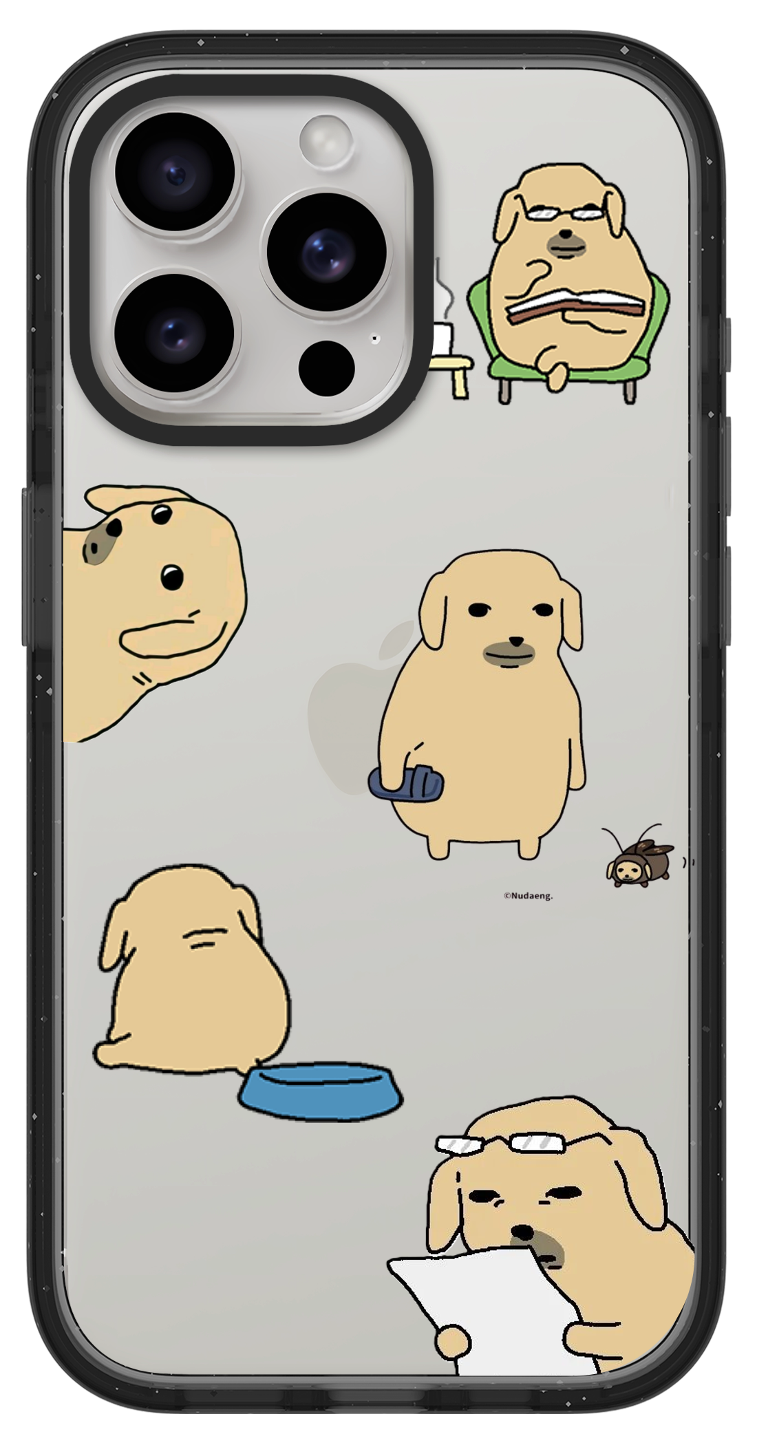 PixVoices rendered material preview - 5278 - Clear Black Impact Case