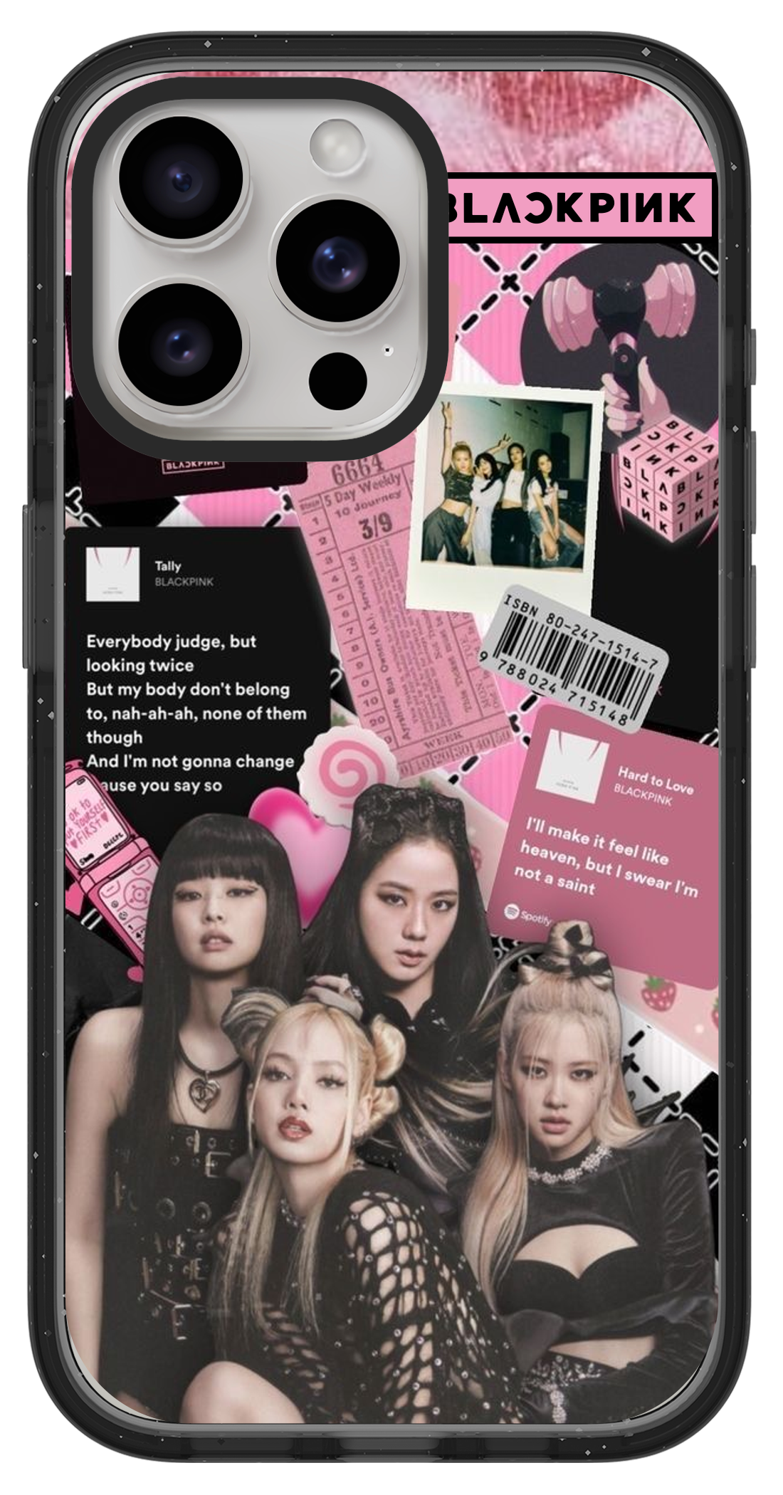 PixVoices rendered material preview - 5344 - Clear Black Impact Case