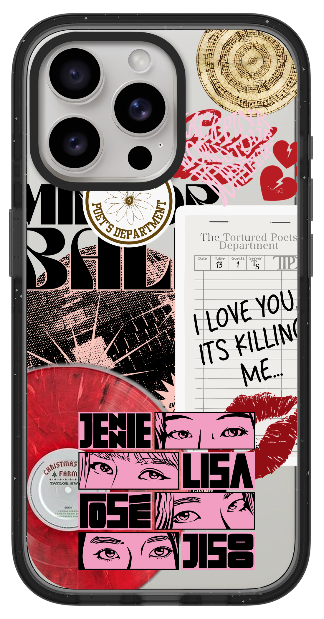 PixVoices rendered material preview - 5359 - Clear Black Impact Case