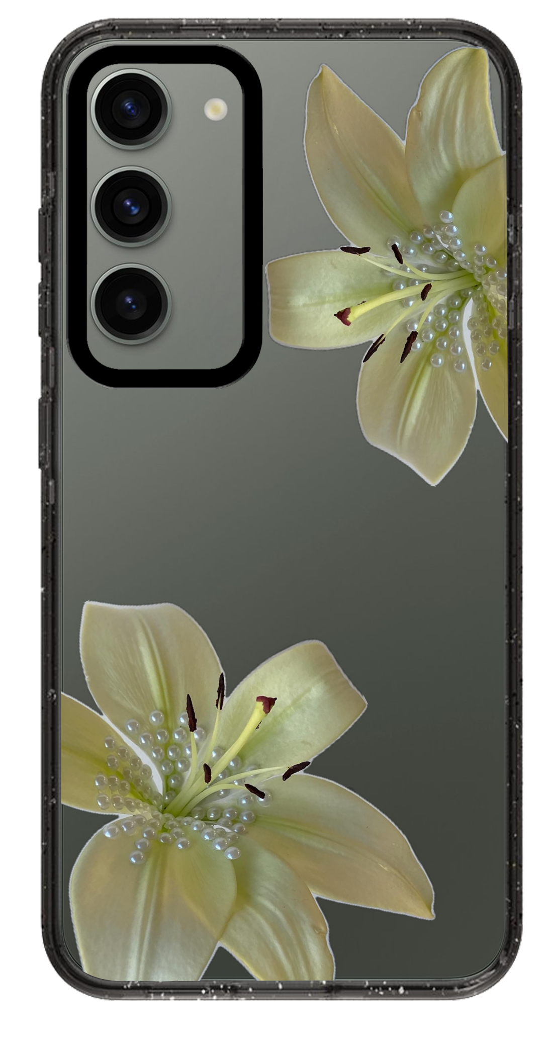 PixVoices rendered material preview - 5360 - Clear Black Samsung Case