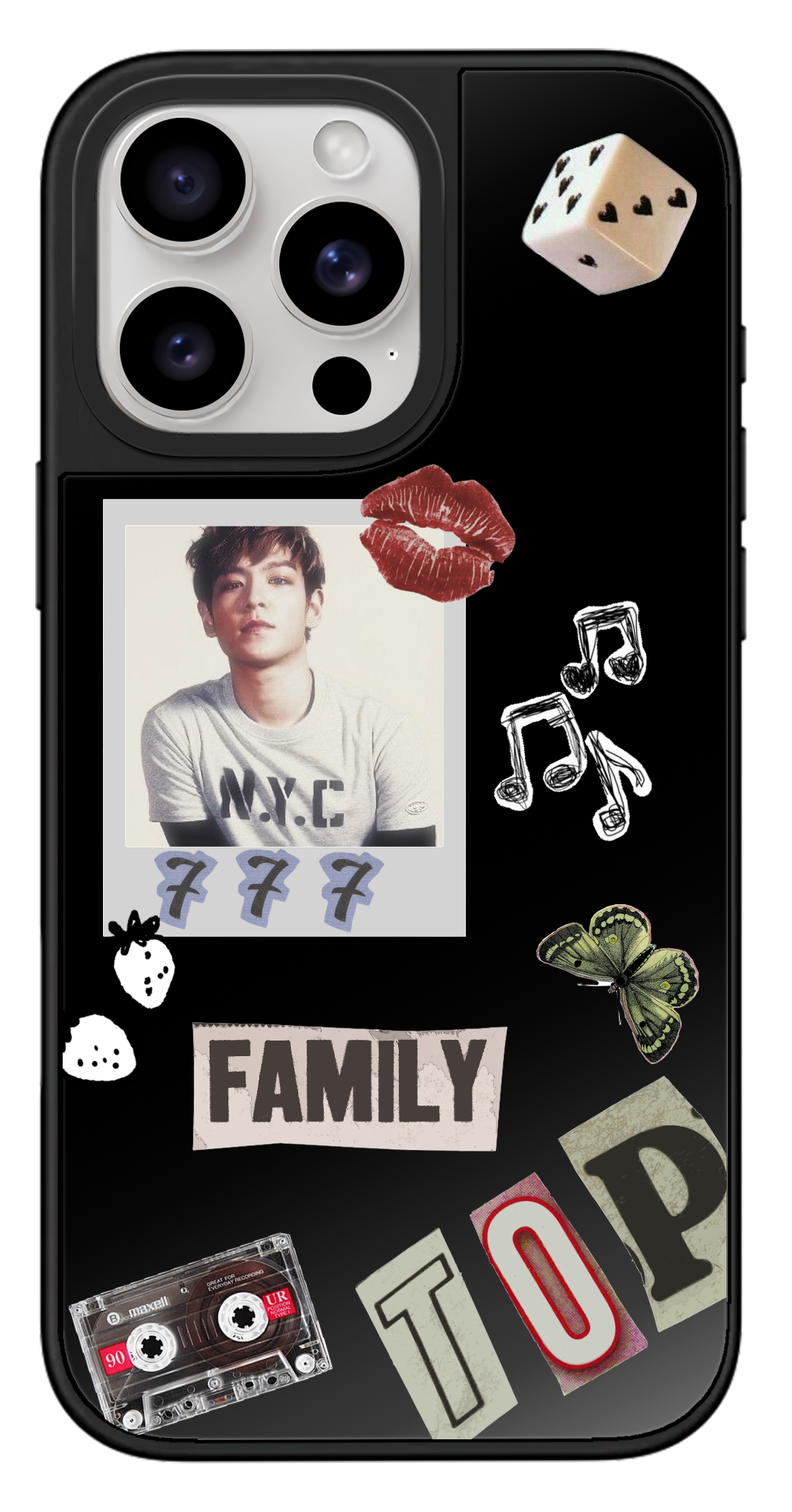 PixVoices rendered material preview - 5392 - Black Mirror Case