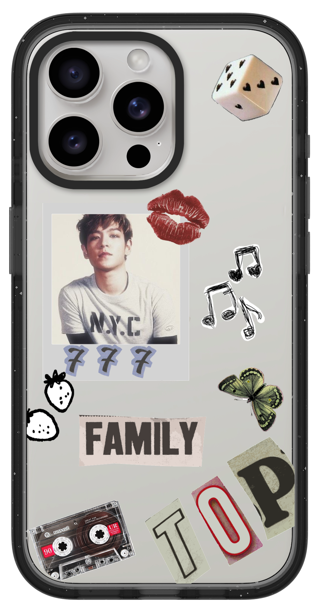 PixVoices rendered material preview - 5392 - Clear Black Impact Case