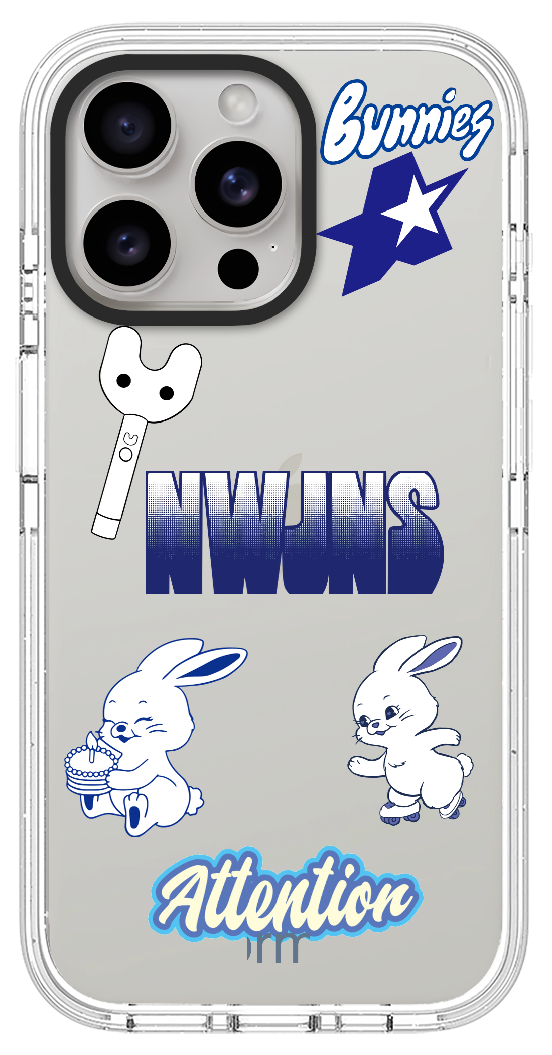 PixVoices rendered material preview - 5427 - Pearl White Impact Case