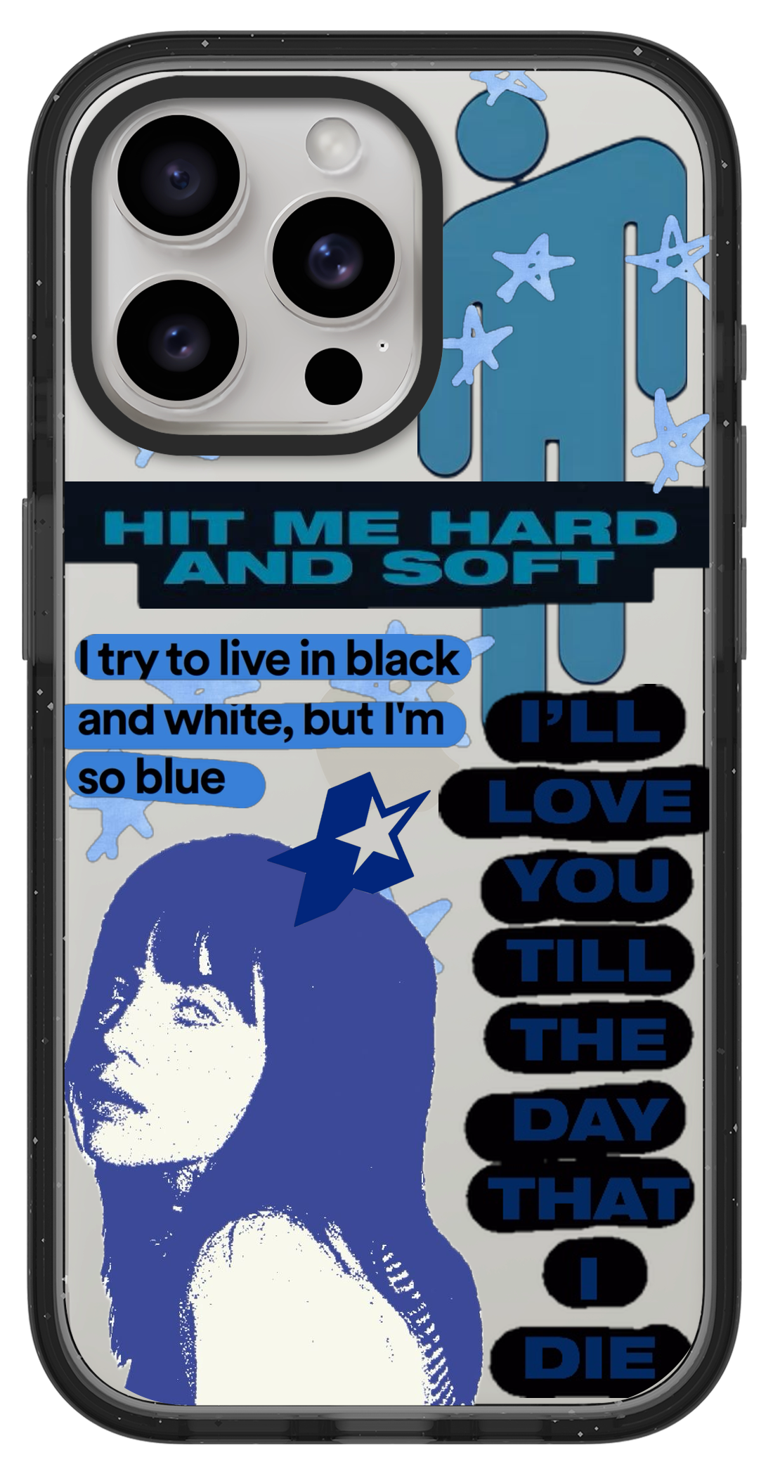 PixVoices rendered material preview - 5449 - Clear Black Impact Case