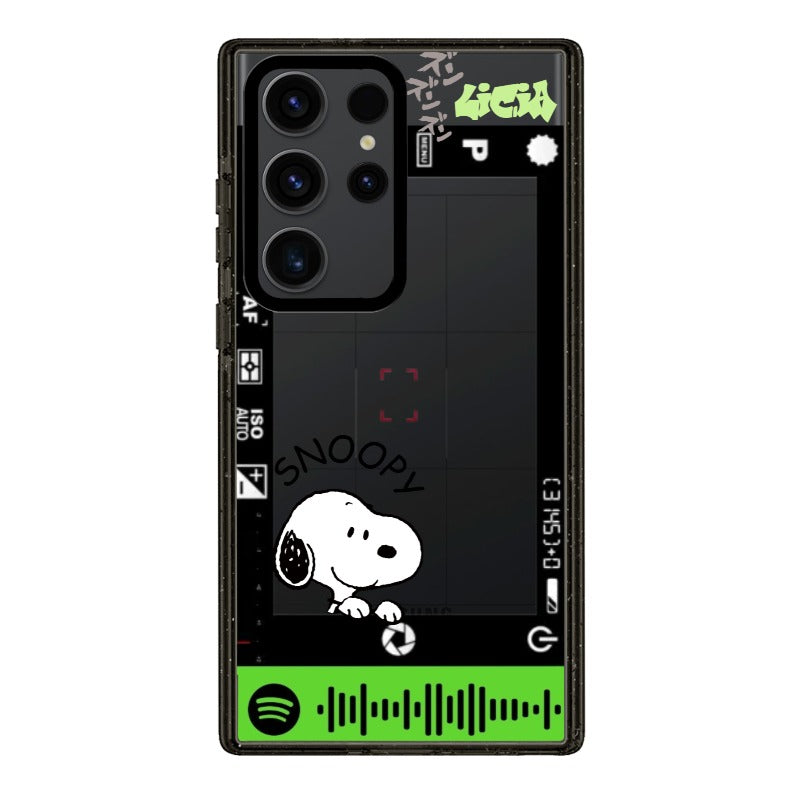 Snoopy Phone Case Camera Interface editable Pixvoices design template