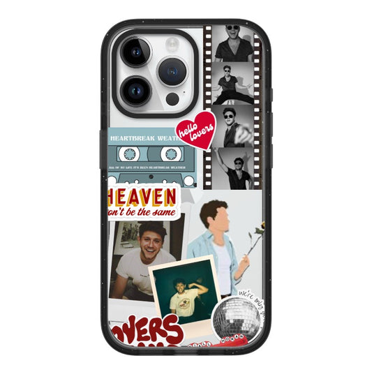 Customizable Niall Horan Fan iPhone Case – Heartbreak Weather Collage Style