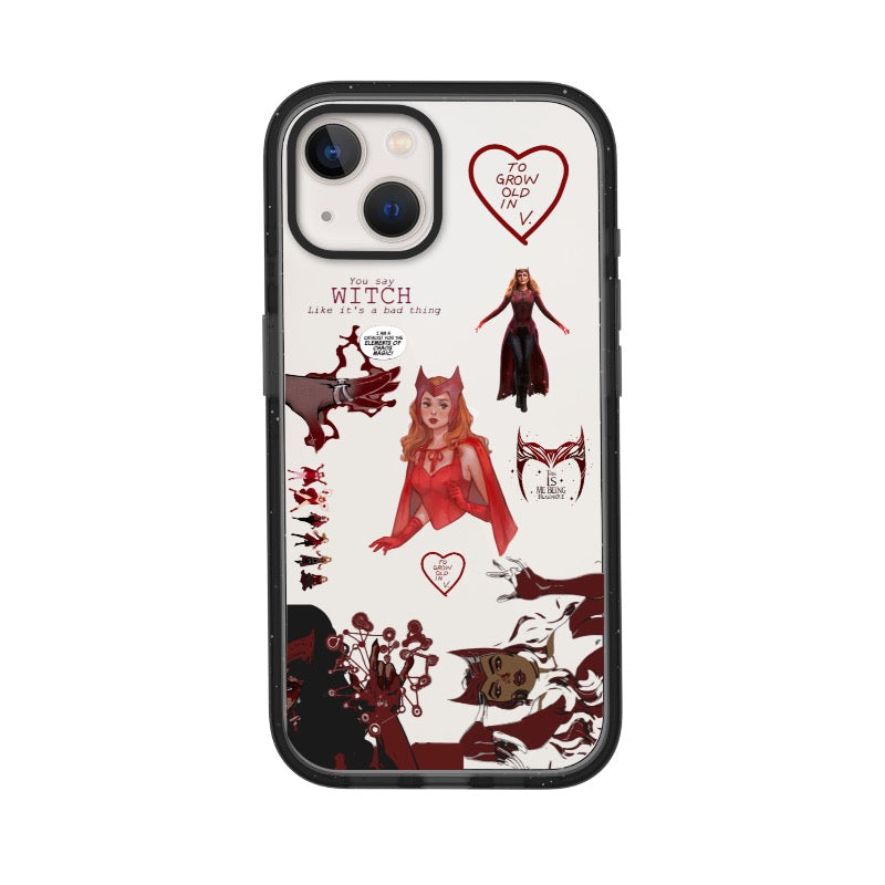 Customizable Phone Case – Scarlet Witch Moodboard [1713]