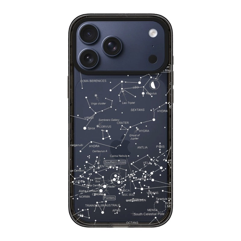 Constellation Map Phone Case Southern Sky Star Chart editable Pixvoices design template
